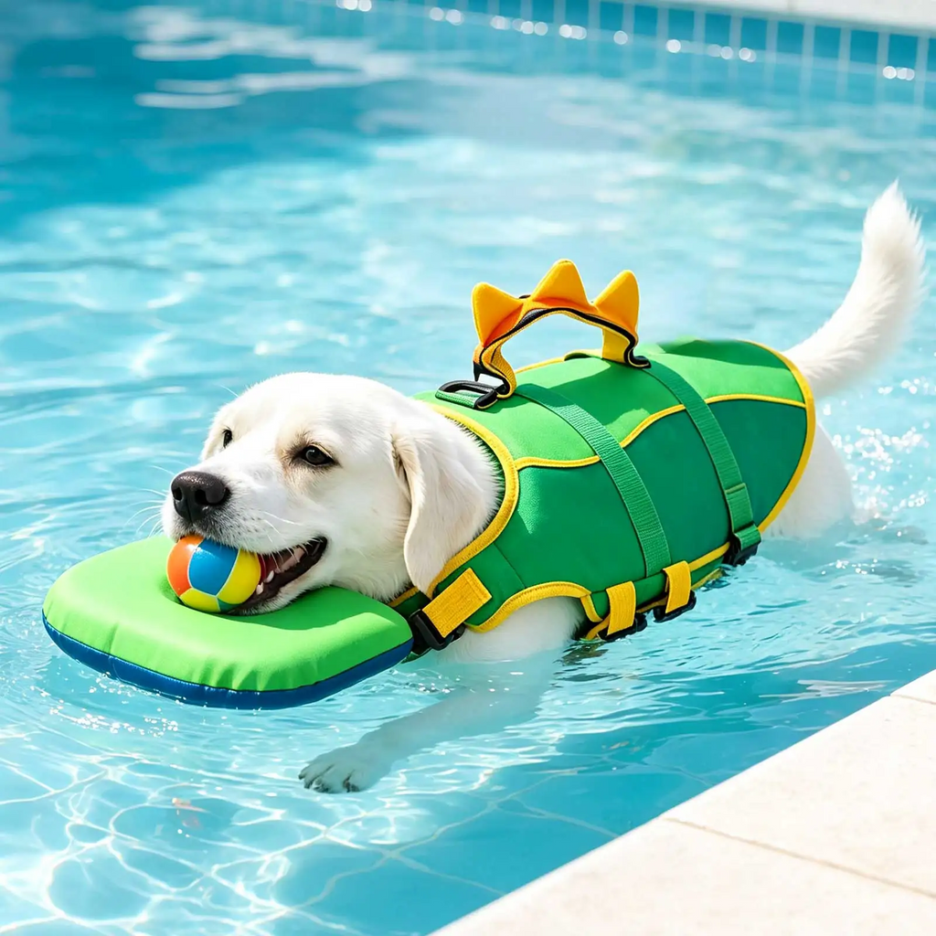Paw Swim™ Chin Float Life Jacket
