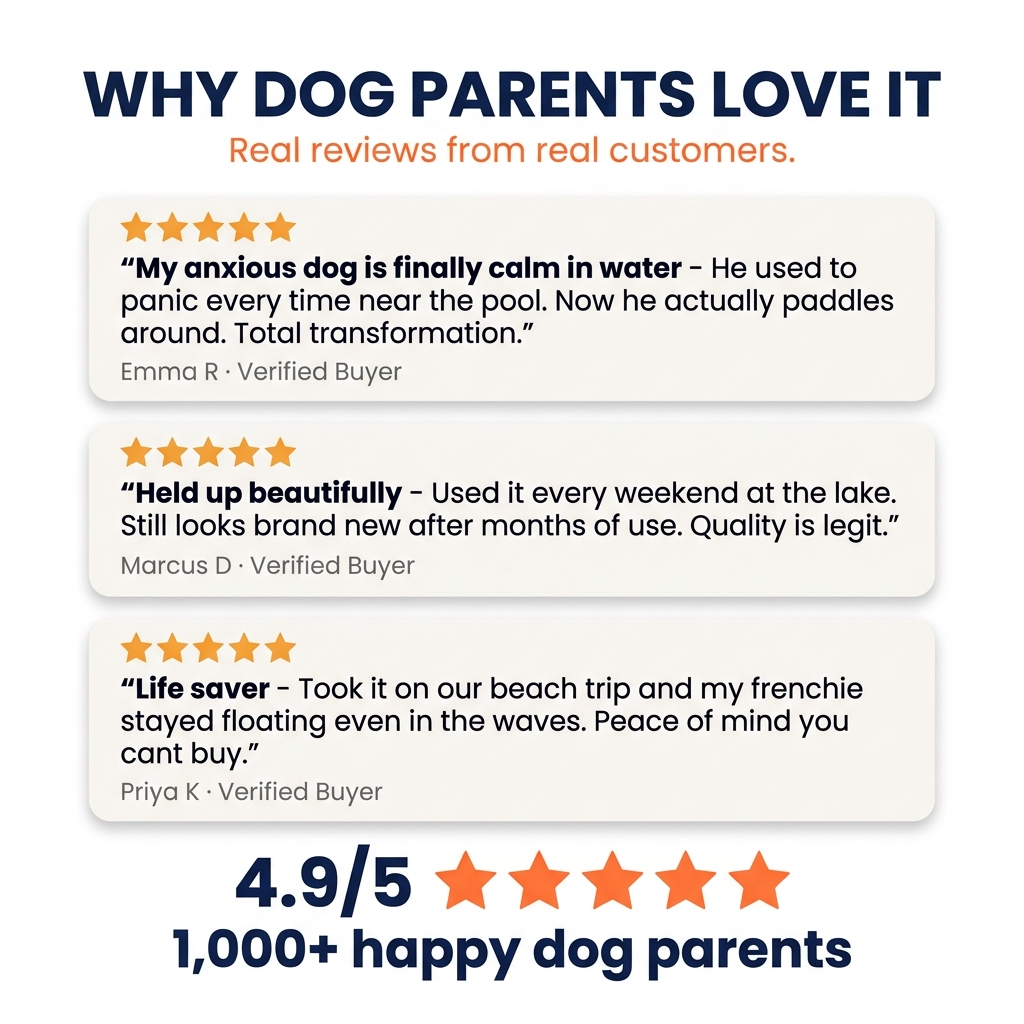 Paw Swim™ Chin Float Life Jacket